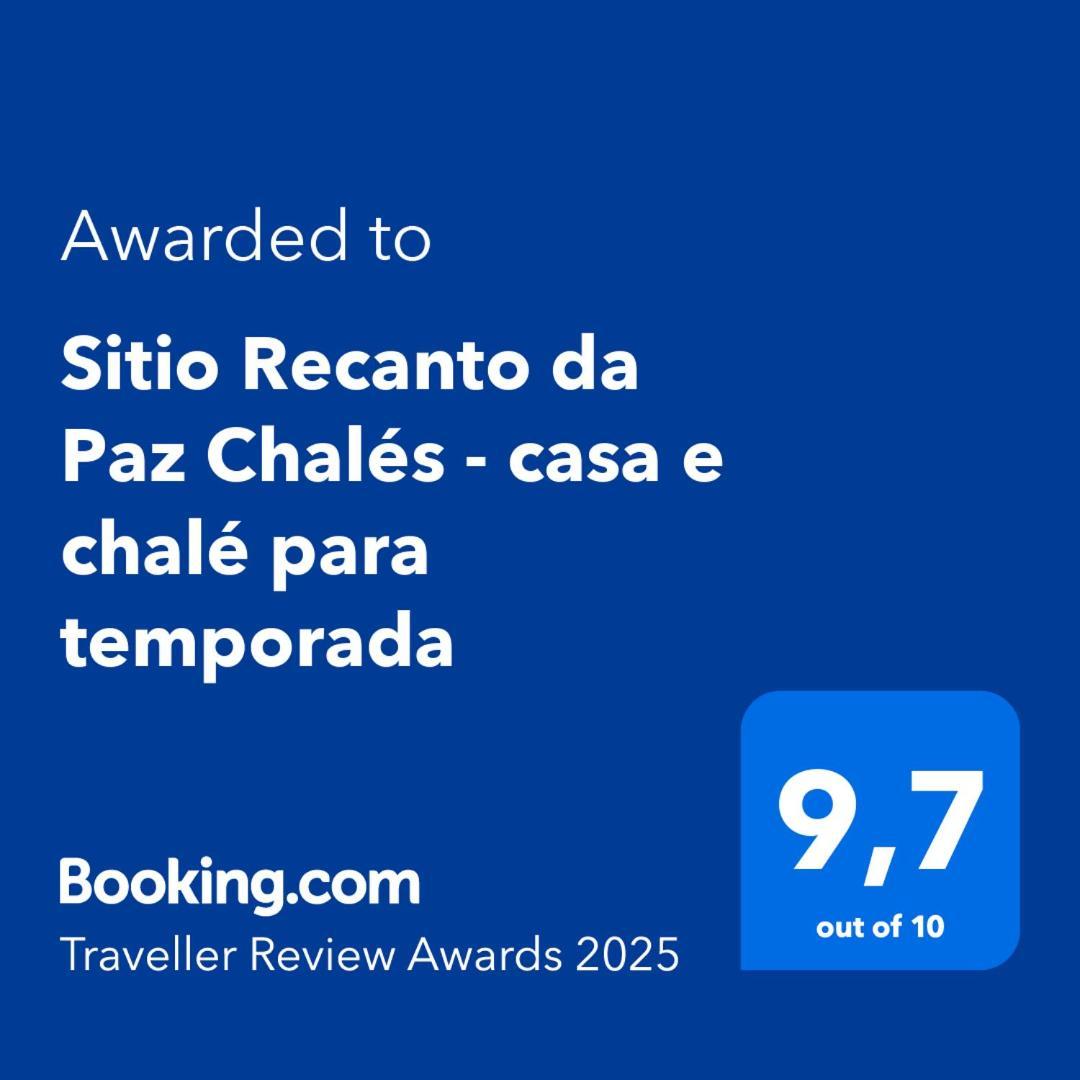 Sitio Recanto Da Paz Chales - Casa E Chale Para Temporada Sao Pedro da Serra  Exterior photo